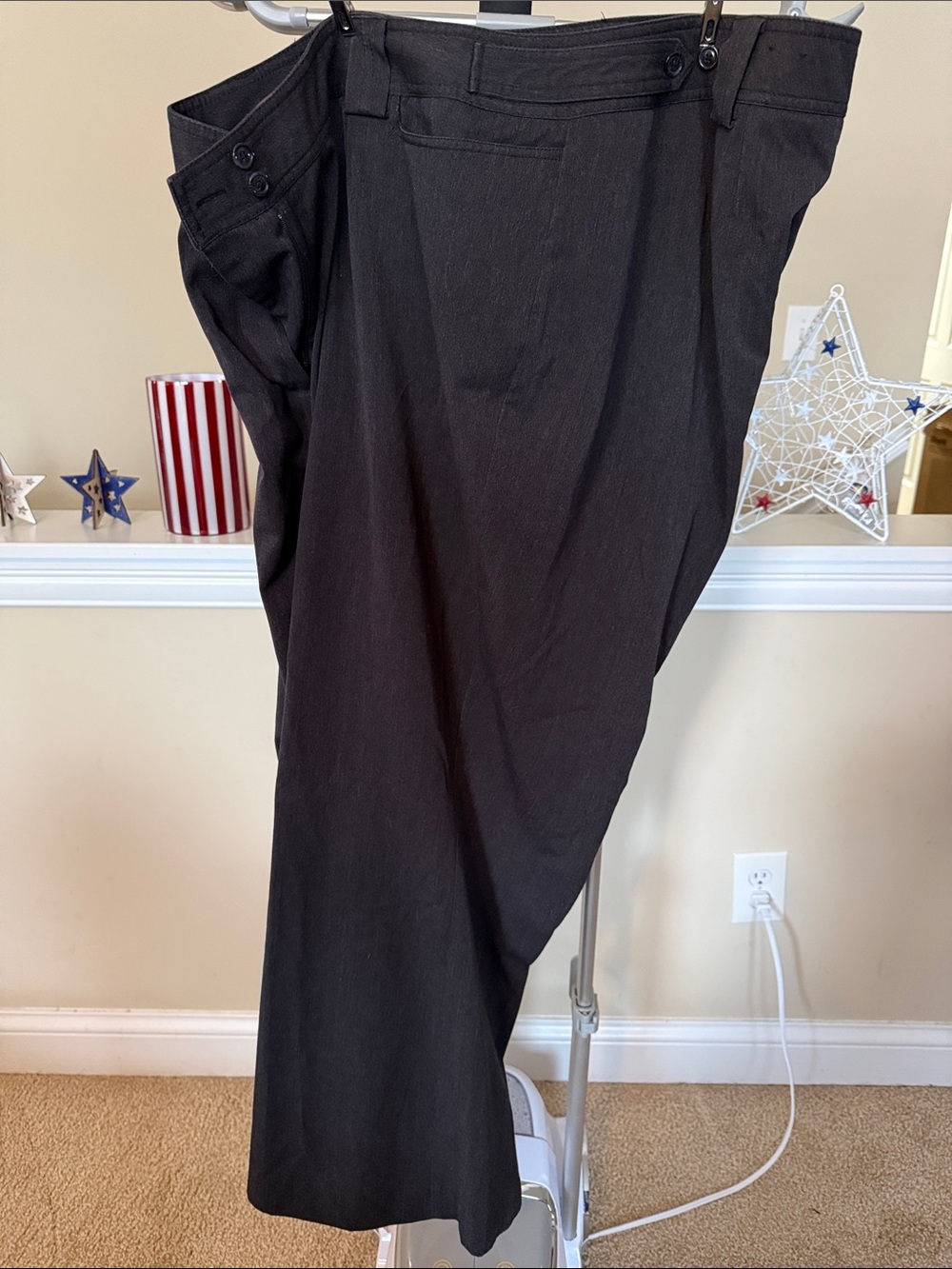 Lane Bryant Black Petite Trousers